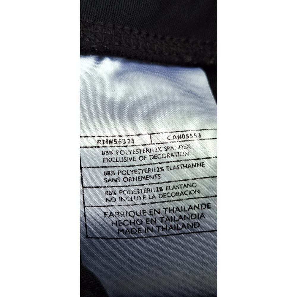 Nike Women's Fit Dry Wide Leg Flare Black Leggings Size S 30" inseam Logo Casual - Picture 8 of 9